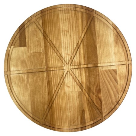 Pizza board Panairo Lavarna, array of birch, size 32x32x1.8 cm
