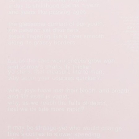 Matte film "Fashion magazine" Pink, 0.58 x 0.58 m-2