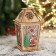 Figure New Year's Light "Santa Claus with gifts, in the flashlight" 10x15 cm