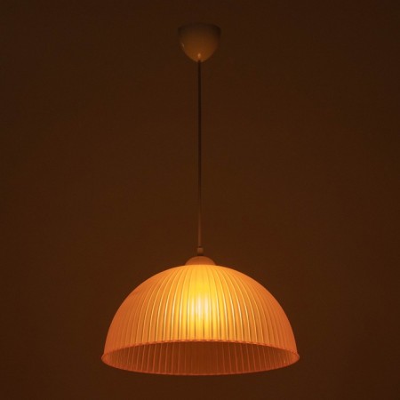 Bayerlux suspension Bayerlux "Wave" E27 15W brown 40x40x18 (+60) cm-2