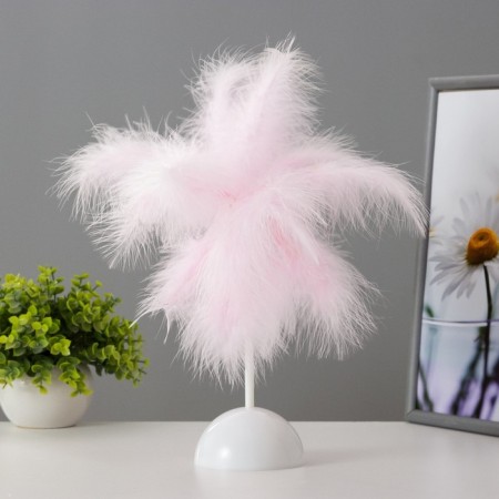Nightlight "Tenderness" LED 3W from AA batteries Pink 27x27x30 cm Risalux