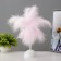 Nightlight "Tenderness" LED 3W from AA batteries Pink 27x27x30 cm Risalux