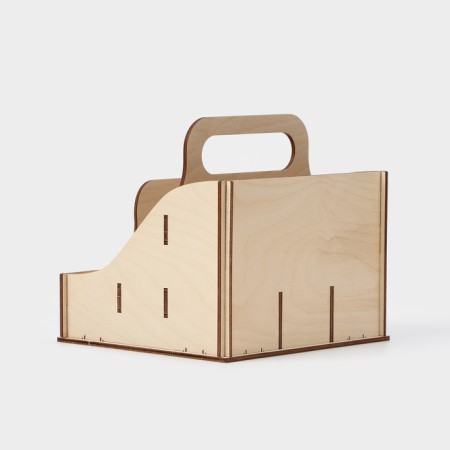 Claus - an organizer for spices with a handle of a Dolyan, 17 × 16 × 16 cm-6