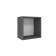 Cube "Loyce 98", 340 × 203 × 340 mm, color graphite