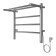 Terminus heated towel rail "Aurora" P4, 500x450 mm, right, chrome