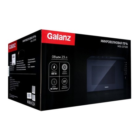 Galanz MOG-2375DB microwave oven, 900 watts, 23 l, black-7