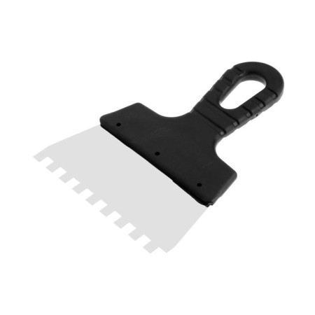 Rolling spatula, 150 mm, tooth 8 mm, stainless steel