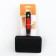Pudder without drops maxi, rubberized pen, 12 x 18 cm, black-red