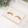 Souvenir ceramics stand for the rings "eyelashes" 14x9x1.6 cm
