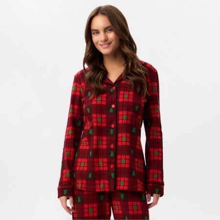Pajama Women's Kaftan Red Mood, p. 40-42-4