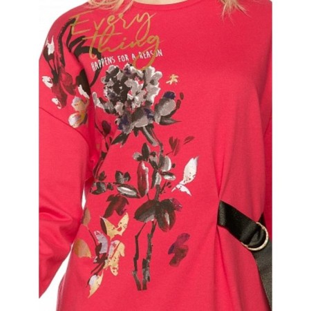 Female dress, size m, red color-3