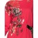 Female dress, size m, red color