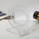 Catch stand, bracelets, circuits "Circle", 4.4 × 5.1 × 6.2 cm, color transparent color
