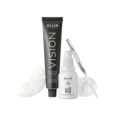 Vision eyebrow and eyelash eyebrows, dark graphite-1