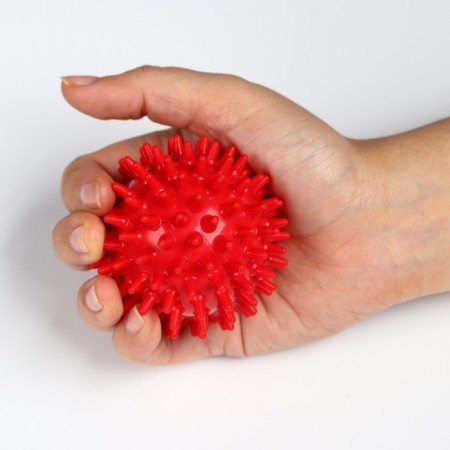 The ball "Baby!", Diameter 65 mm, the color is red, in the bag-2
