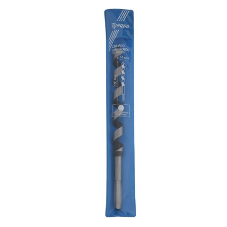 Drill on a wooden tundra, hexagonal shank, 14 x 230 mm-1