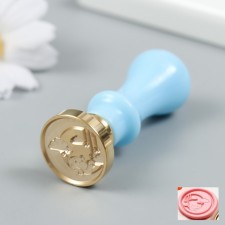 Printing for wax with a plastic handle 