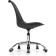 Computer chair Kolin Metal/Eco -leather/Plastic, Chrome/Black 49x56x79 cm