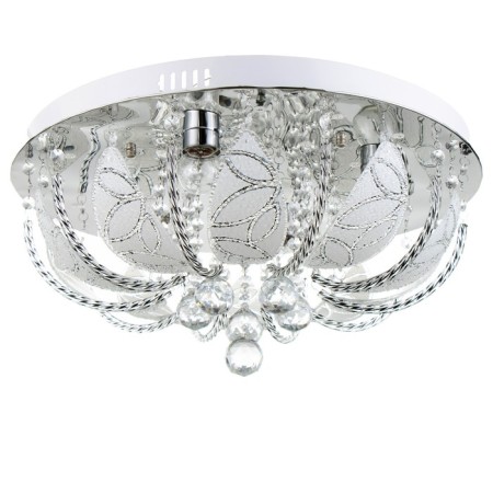 Svetogor chandelier "Moscow" 5x60W E27 LED lighting chrome 50x50cm-1