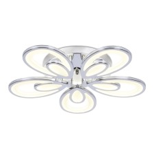 Светильник светодиодный потолочный с пультом Ambrella light, Original, FA469, 5хLED, 110 Вт, 8250Lum, 3000-6400К, цвет хром