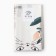 Towel Ethel "White Cat" 40x73 cm, sarzha, 100% HL, 190 g/m2