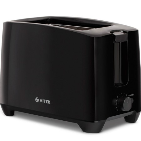 Toster Vitek VT-7169, 750 W, 7 modes, 2 toasts, black