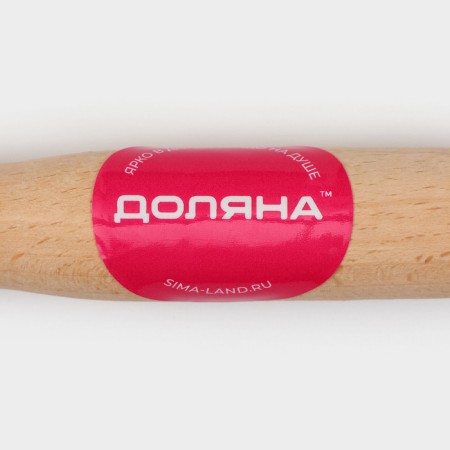 The opener is not riveted, 17 × 4 cm, zinc, with a wooden handle made of beech-5