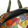 Board Road on a zipper, with an increase, an external pocket, a suitcase holder, a long belt, beige color/multi -colored color