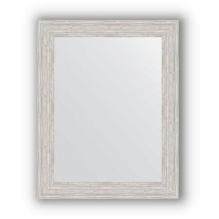 Mirror in the baguette frame - silver rain 46 mm, 38 x 48 cm, evoForm