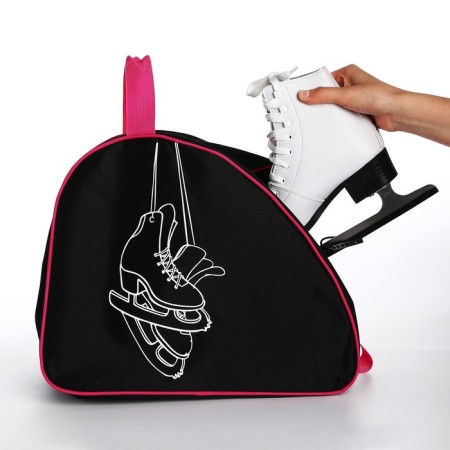 Sports bag for skates "skates", 40*32*20 cm, black color-1