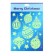 Stickers on the windows "New Year" Christmas tree decorations, 28 x 19 cm