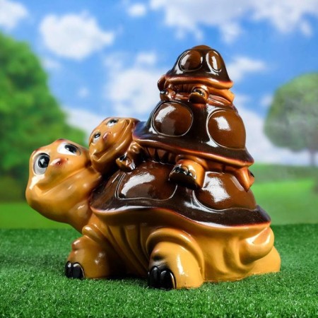 Garden Figure "Trudny Turtle" 25x24x31cm-1