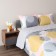 Set 1.5 joint venture: blanket 145x220 cm, sheet 150x220 cm, pillowcases 50x70 cm - 1 pcs