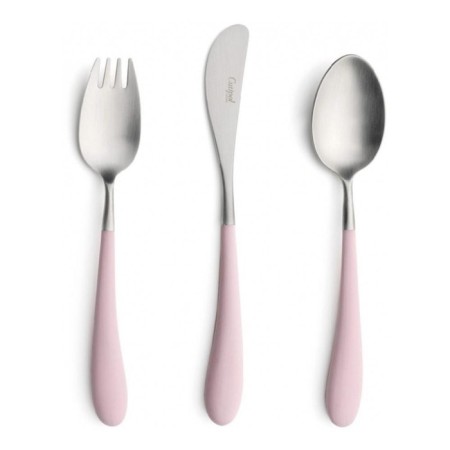ALICE PINK cutlery set, 3 items