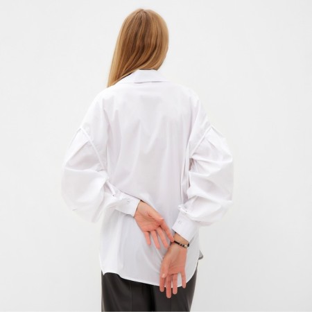 Women's blouse minku: Casual Collection Color White, rr 52-4