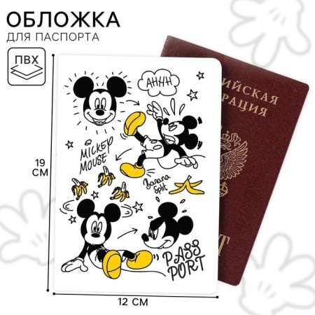 Passport cover, Mickey Mouse-1