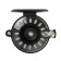 Inertial coil, plastic, diameter 6 cm, guide fishing lines, black color, 109a