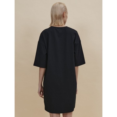 Female dress, size XL, black color-3