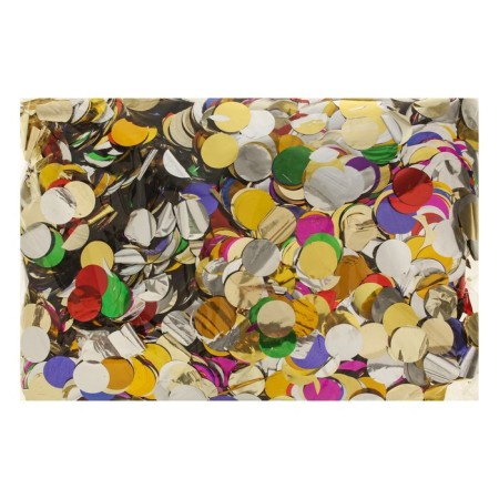 Filler for the ball "Confetti Circle" 2.5 cm, foil, color mix, 500g-1