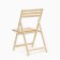 Folding chair, 60 × 50 × 75cm, from needles