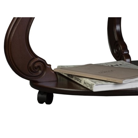 Gouring table on wheels Ovation (m), 900x615x490, dark brown-2