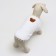 Sweatshirt for animals "Bear", size L, white (DS 30, Osh 28, OG 40 cm)
