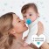 Nipple - Silicone dummy classic, from 0 months, with a cap, the color of the blue