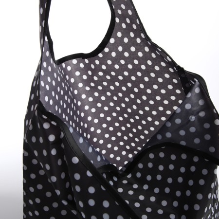 Household bag without fastening, black color-2