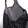 Household bag without fastening, black color