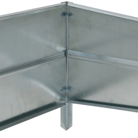 The roller bed is galvanized, 200 × 80 cm, the height of the side is 15-34 cm, Greengo-9
