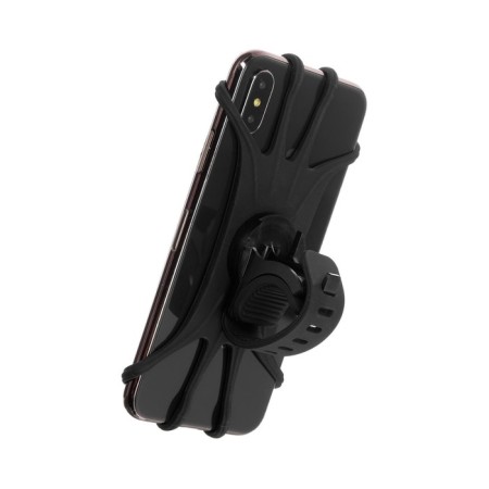 Luazon bicycle holder, rotary, silicone, up to 6.5 ", black-8