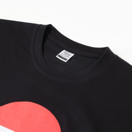 New Year. Men's T-shirt NG "Santa", Black Color, Rr. 52-1