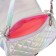 Children's bag on the valve, 6x12x16 cm, adjustable belt, white mix