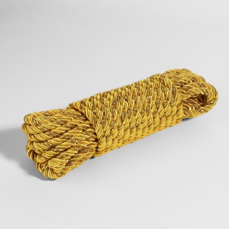 Cord twisted, d = 8 mm, 9 ± 1 m, gold color-2